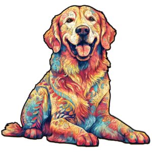 Read more about the article Wooden Jigsaw Puzzle-Loyal Golden Retriever 66dd9dc52d539