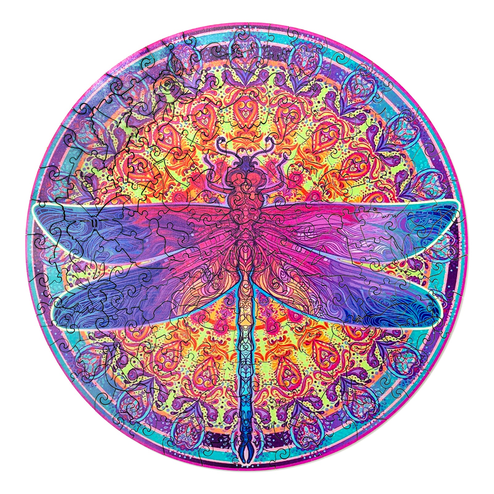 You are currently viewing Wooden Jigsaw Puzzle-MANDALA DRAGONFLY 2 66ebe06055739