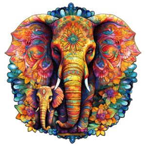 Read more about the article Wooden Jigsaw Puzzle-Mandala Elephant Family 66ea587d83c3f