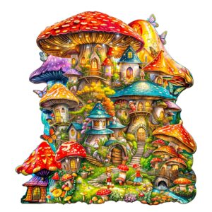 Read more about the article Wooden Jigsaw Puzzle – Mushroom House 66d8fbcd22194