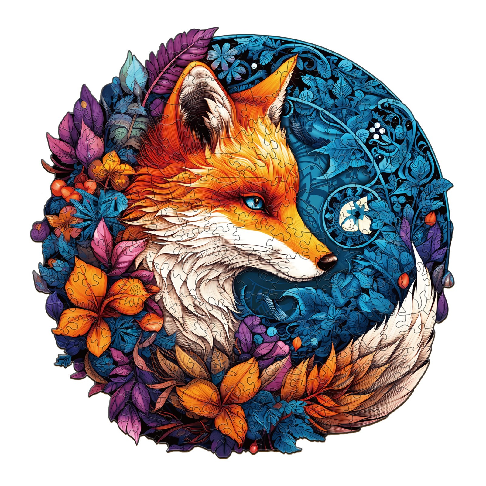 You are currently viewing Wooden Jigsaw Puzzle-Mysterious Fox 66eba283e0156