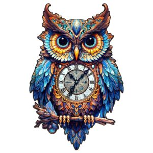 Read more about the article Wooden Jigsaw Puzzle – Owl Clock 66e389b794da2