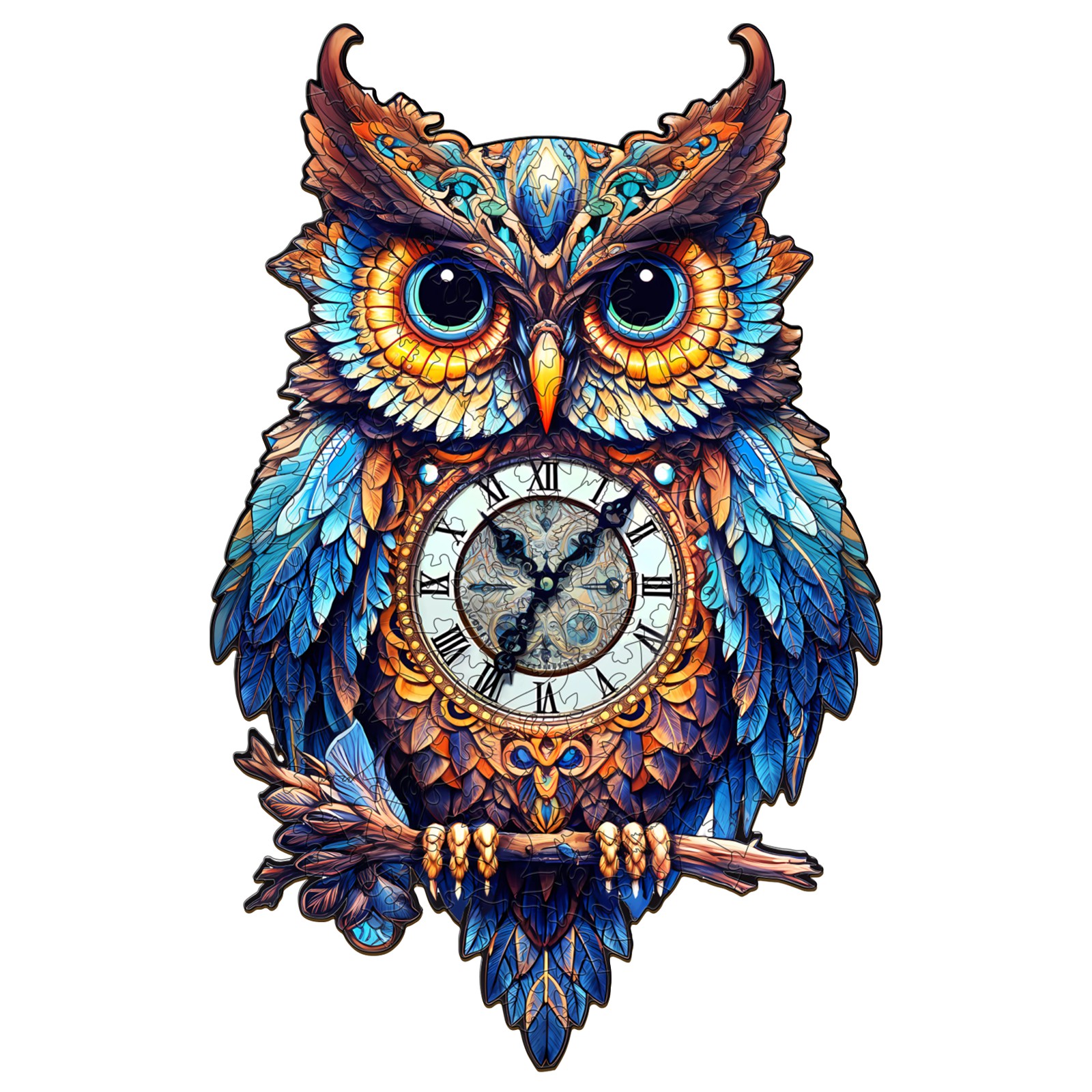 You are currently viewing Wooden Jigsaw Puzzle – Owl Clock 66e389b794da2