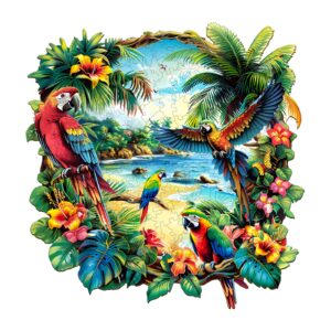 Read more about the article Wooden Jigsaw Puzzle-Tropical Parrot 66e6324476fd6