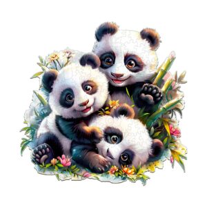 Read more about the article Wooden Jigsaw Puzzle – Panda Family 66ebf51896220