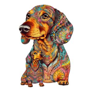 Read more about the article Wooden Jigsaw Puzzle-Parent-Child Dachshund 66e249fcd4f11