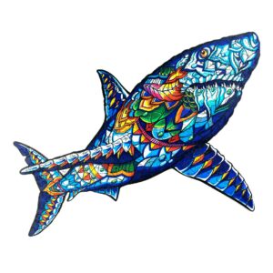 Read more about the article Wooden Jigsaw Puzzle-SHAKE SHARK 66de577257bab