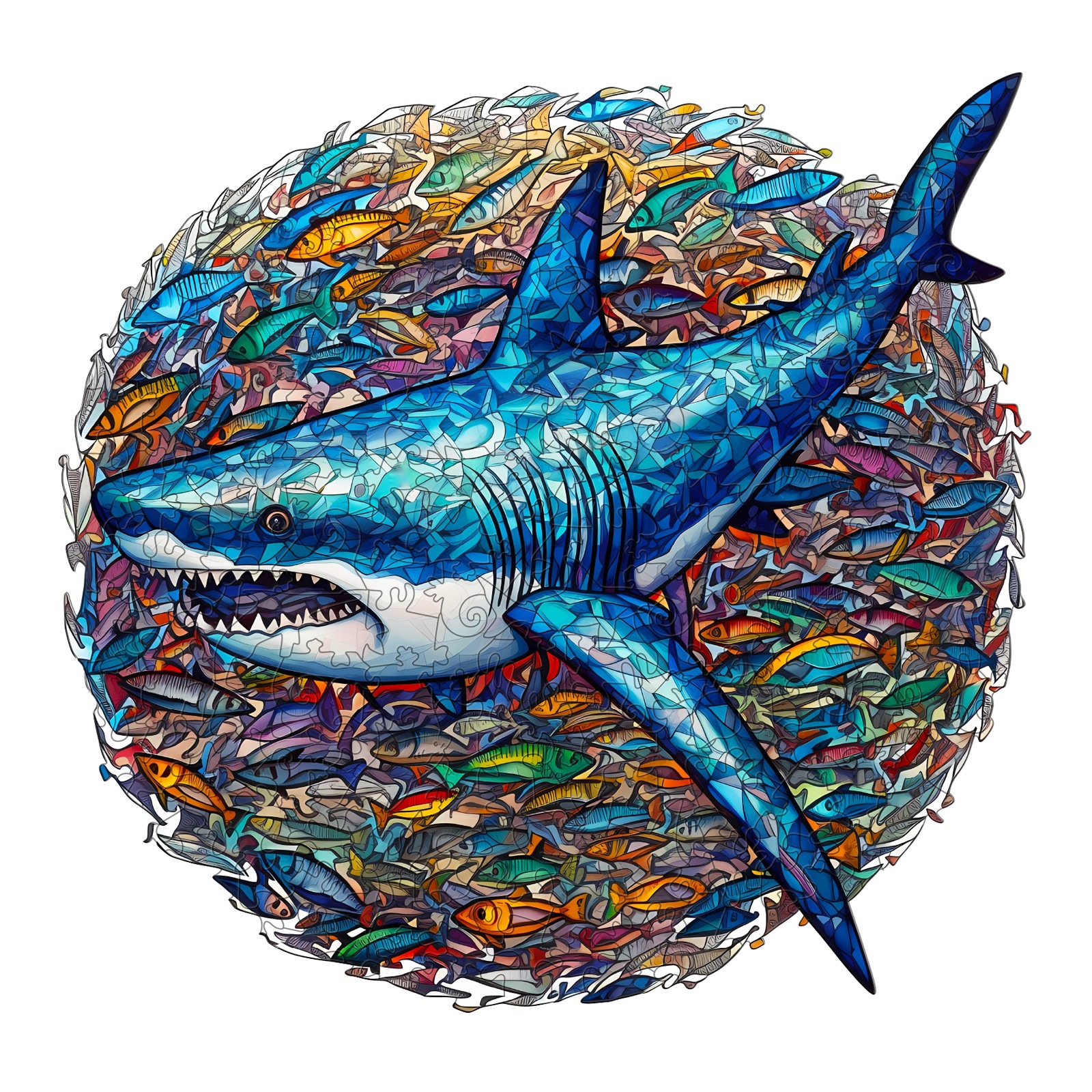 You are currently viewing Wooden Jigsaw Puzzle-Shark 66e0467972df9