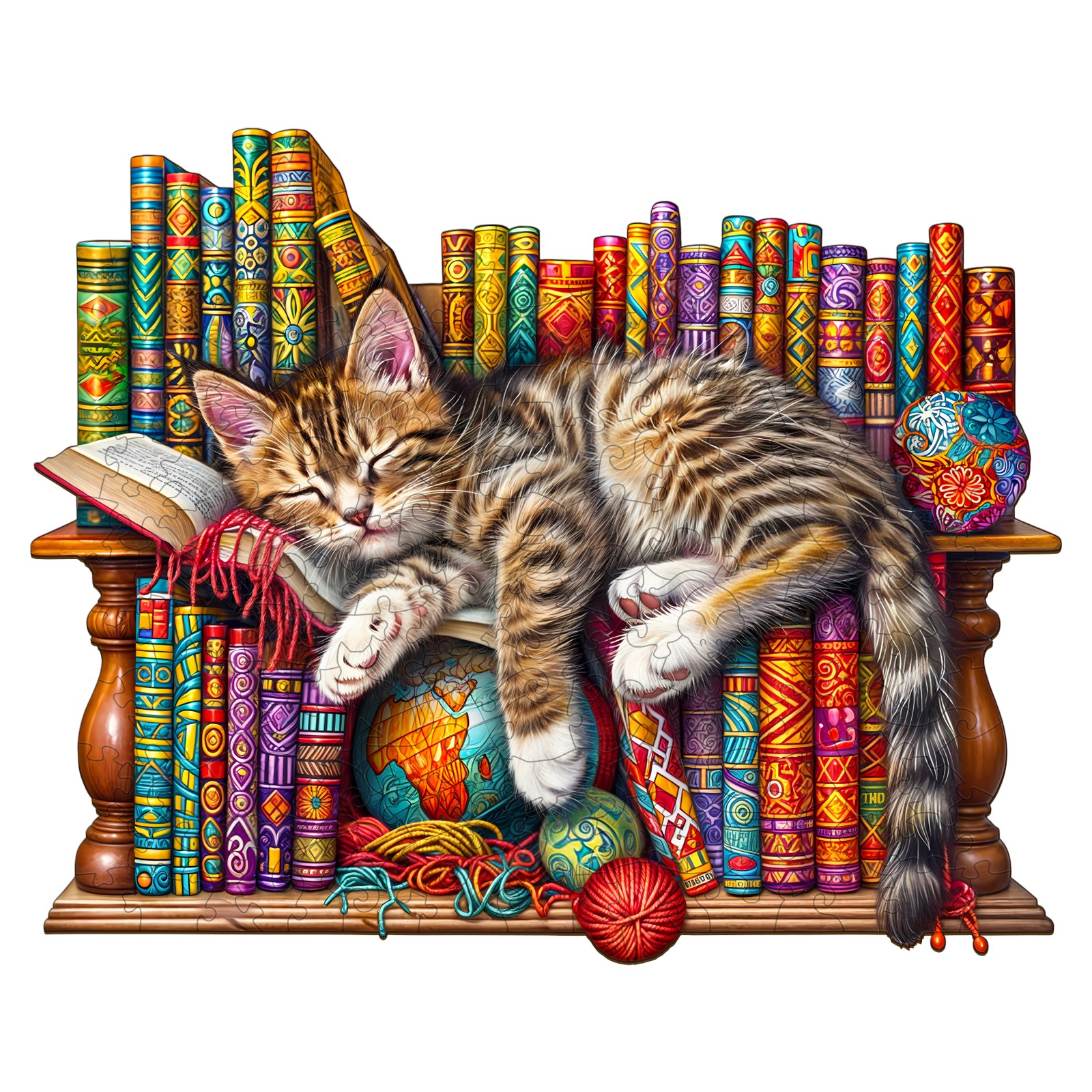 You are currently viewing Wooden Jigsaw Puzzle – Sleepy Cat 66e30e075ba1b