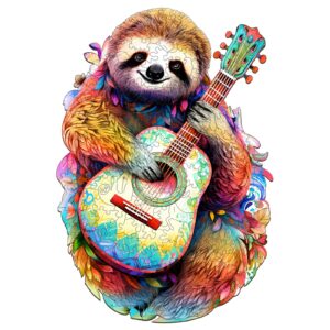 Read more about the article Wooden Jigsaw Puzzle – Sloth with Guitar 66e0ad86648f9