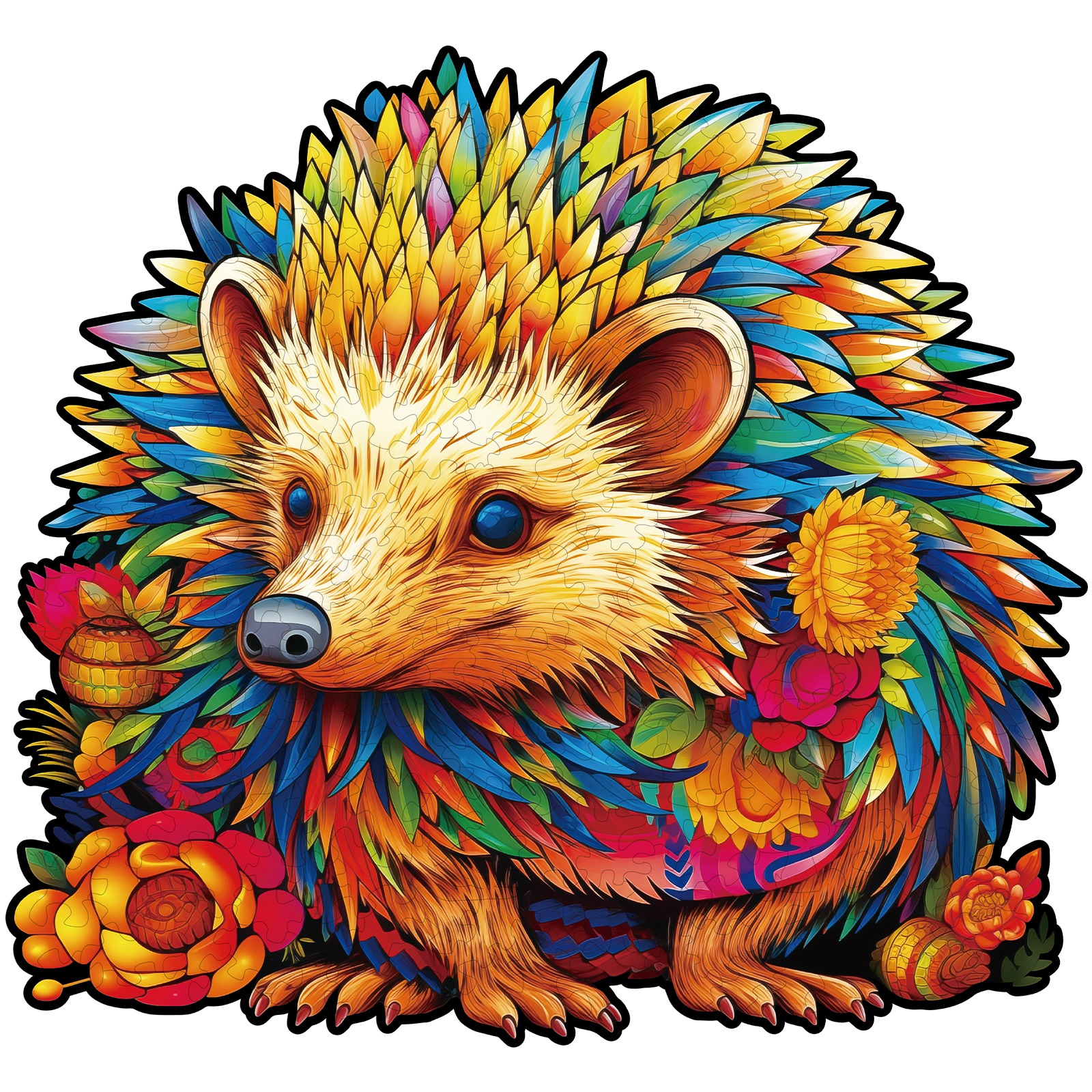 You are currently viewing Wooden Jigsaw Puzzle-Smart Hedgehog 66e1ce5f637eb