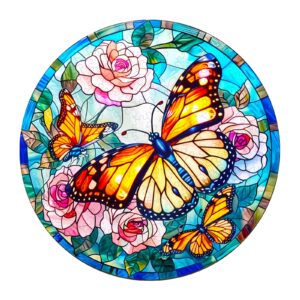 Read more about the article Wooden Jigsaw Puzzle – Stained Glass Butterfly 66eccda7b0158