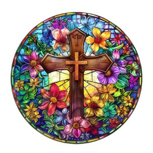 Read more about the article Wooden Jigsaw Puzzle – Stained Glass Cross 66e2c5d72b32f