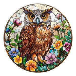 Read more about the article Wooden Jigsaw Puzzle-Stained Glass Owl 66e287f4b6f26