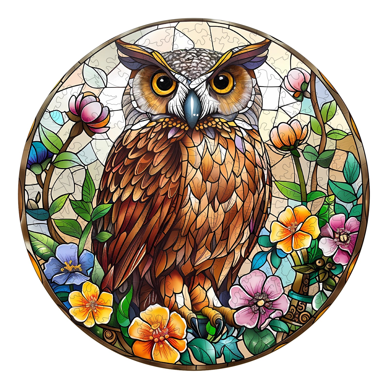 You are currently viewing Wooden Jigsaw Puzzle-Stained Glass Owl 66e287f4b6f26