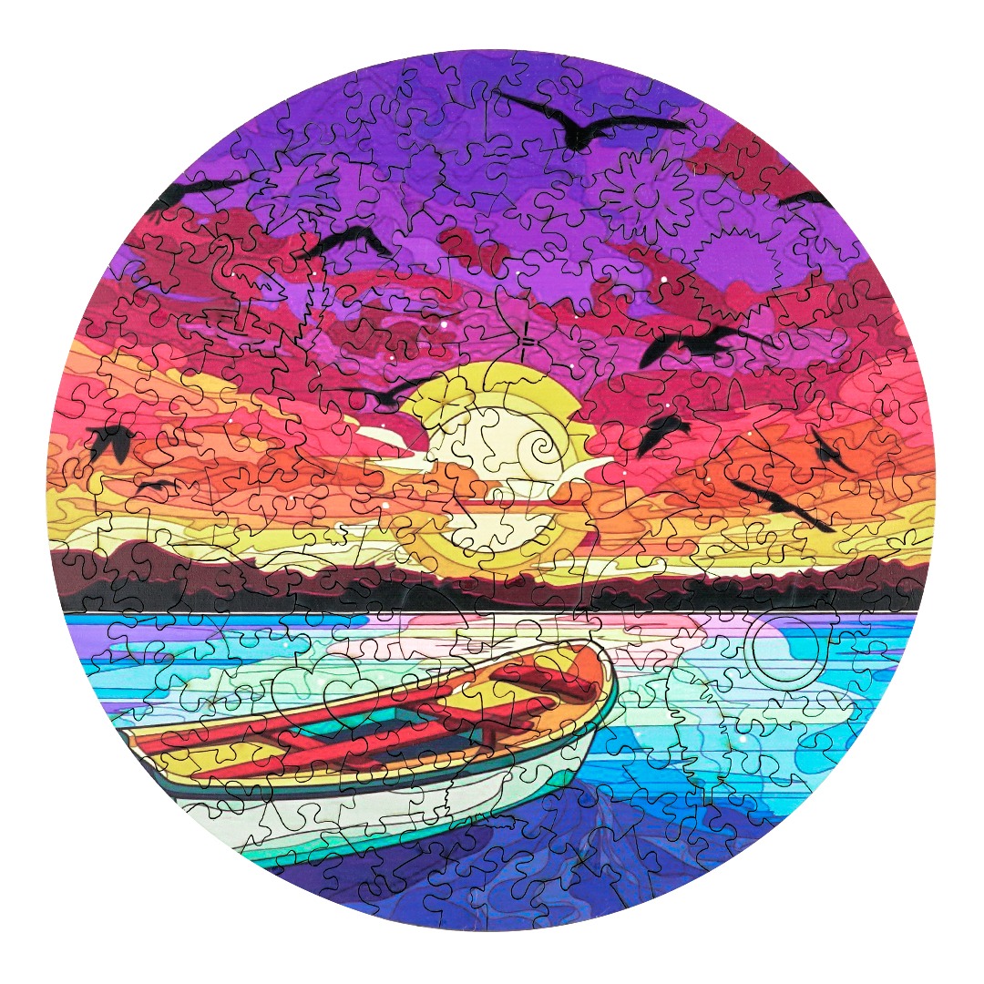 You are currently viewing Wooden Jigsaw Puzzle-SUNSET 66de2e404c4fc