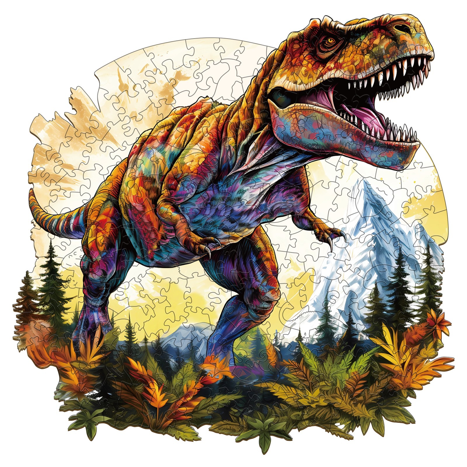 Read more about the article Wooden Jigsaw Puzzle-T-rex 66da313234061