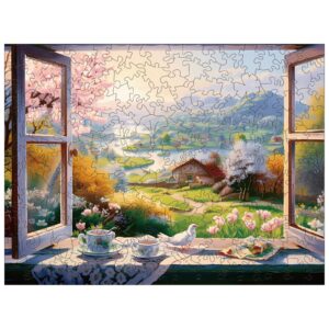 Read more about the article Wooden Jigsaw Puzzle – The View Outside The Window 66d9d471d0808