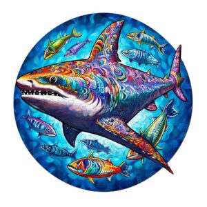 Read more about the article Wooden Jigsaw Puzzle-Undersea shark 66eb64b1ad997