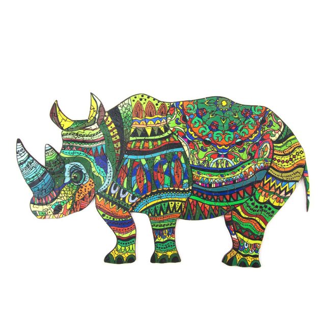 You are currently viewing Wooden Jigsaw Puzzle-WATHCHFUL RHINO 66e92d8fe1c0b