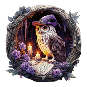 Read more about the article Wooden Jigsaw Puzzle-Witch Owl 66e1d89df1b19